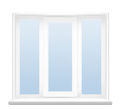 трехстворчатое окно